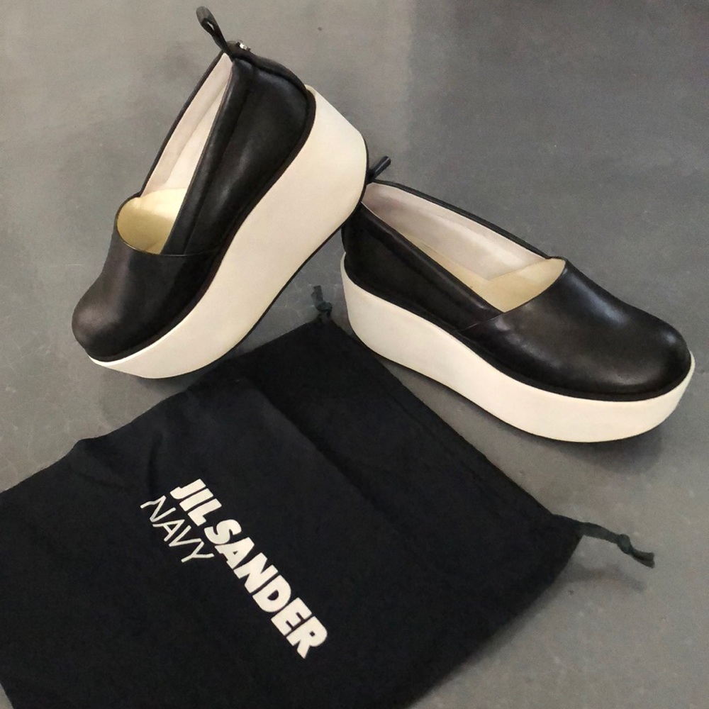 Jil Sander Navy platforms